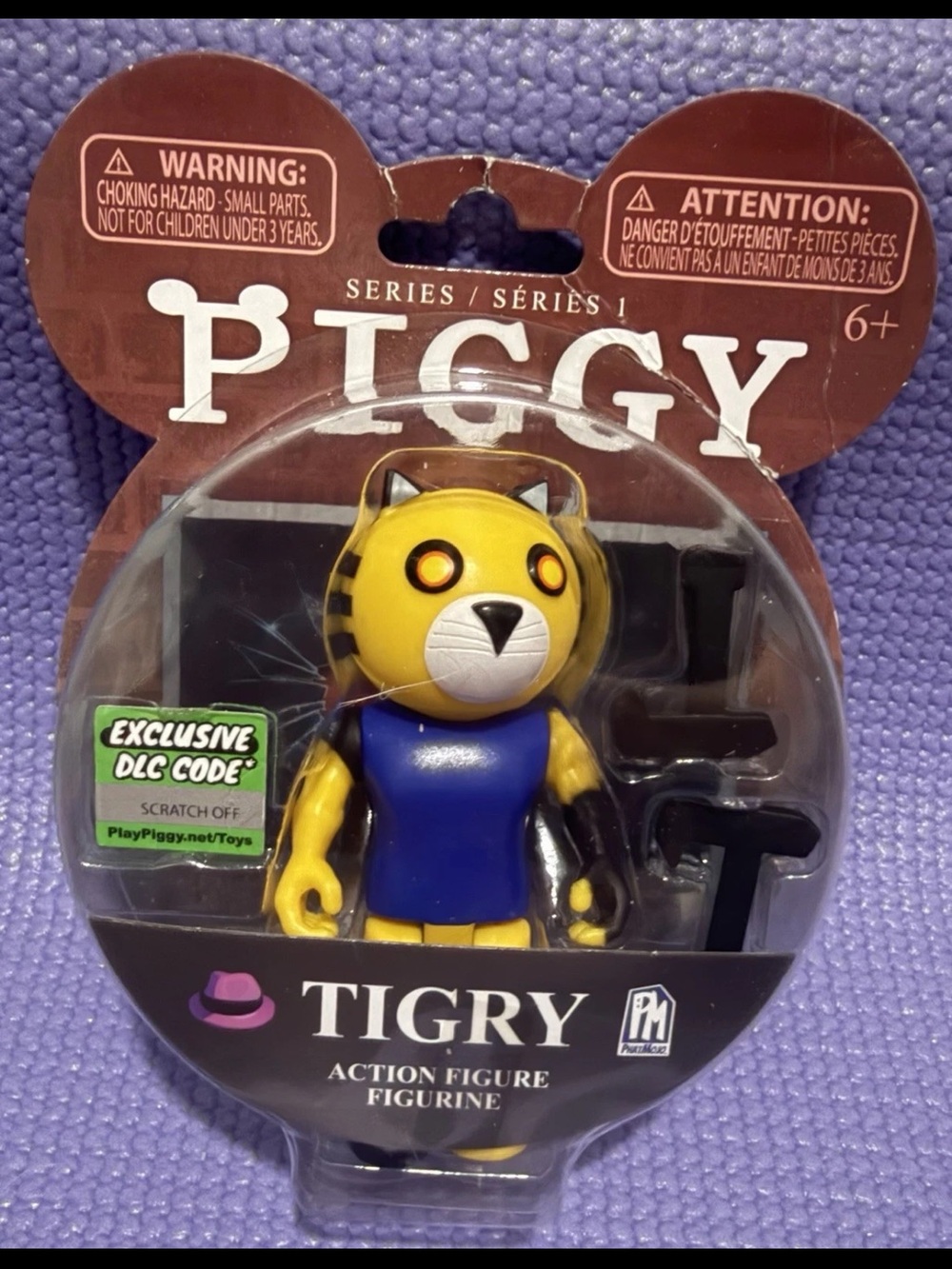 Tigry - Roblox Piggy Series 1 Action Figure by Phat Mojo - New in Box